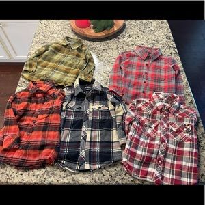 Lot of 5 shirts 3 O'Neil, 1 lucky brand and 1 Volcom size 2t